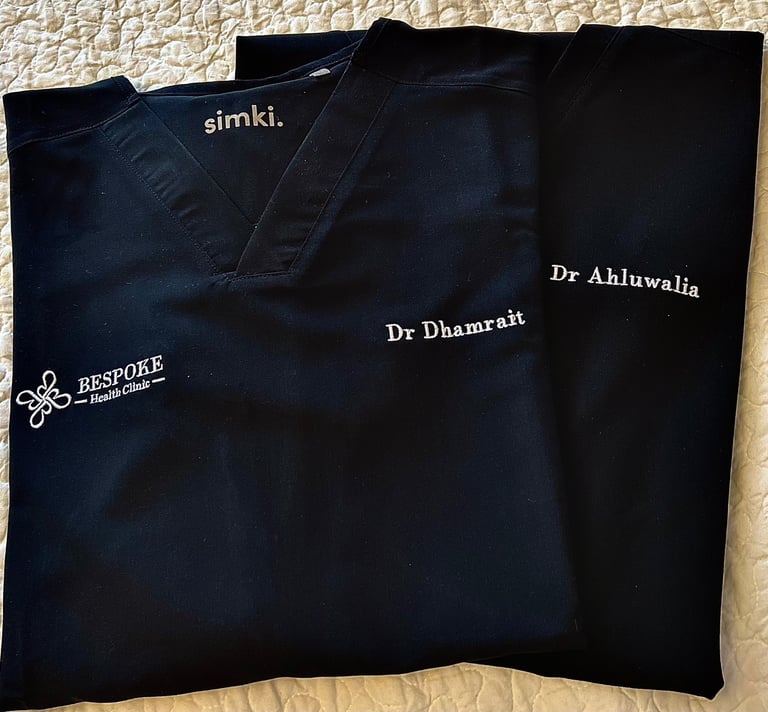 Dr Lakhvinder Dhamrait and Dr Ruchi Ahluwalia, medical team delivering personalised preventative hea