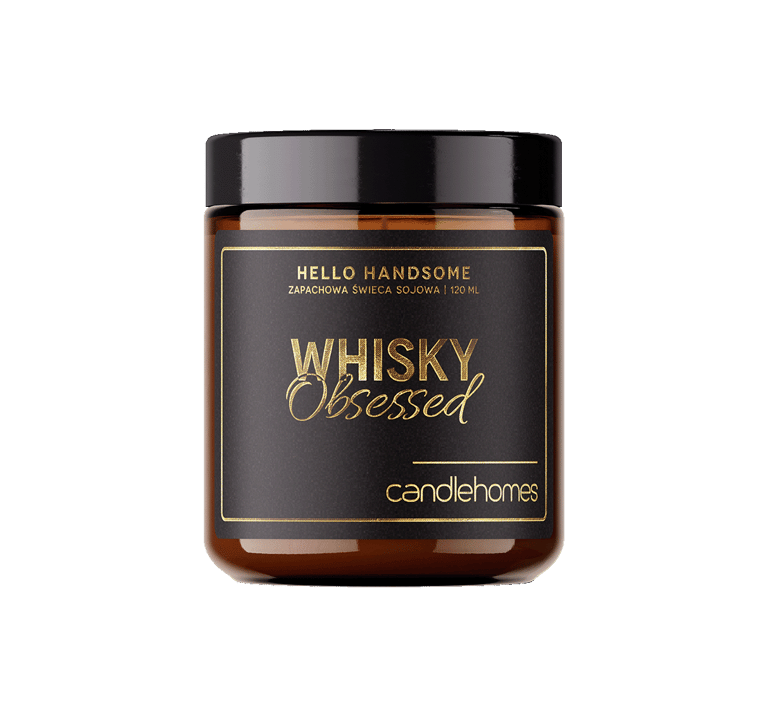 Candle Homes Hello Handsome Whisky Obsessed