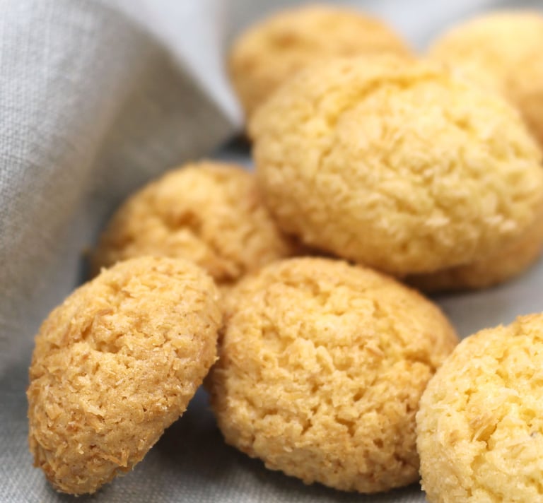 biscotti al cocco per celiaci senza lattosio