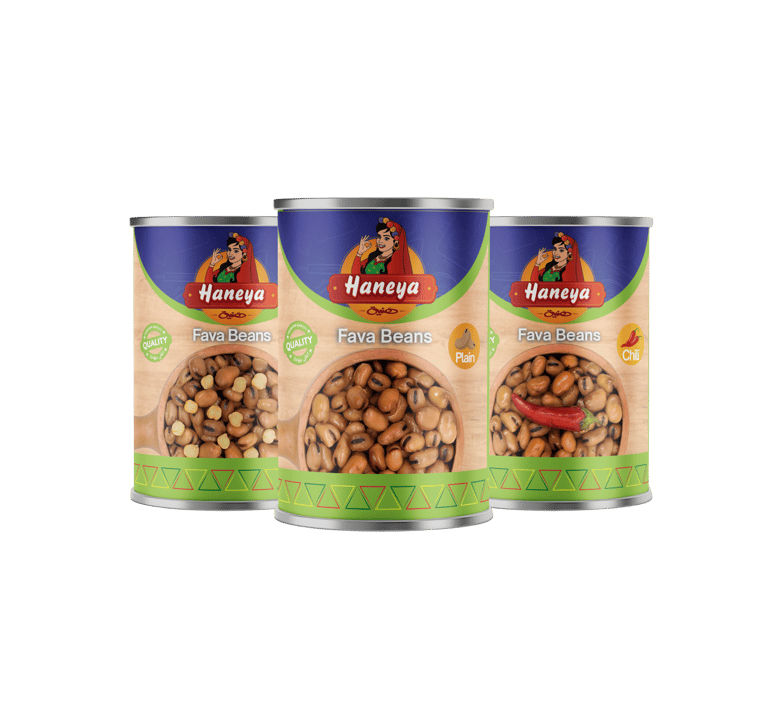 Raya FMCG's Haneya Brand: Fava Beans/Foul/Fool for export and private label.