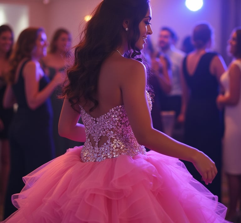 Servicios de DJ para quinceañera Ontario, Canadá. DJ profesional sonido, luces, efectos especiales