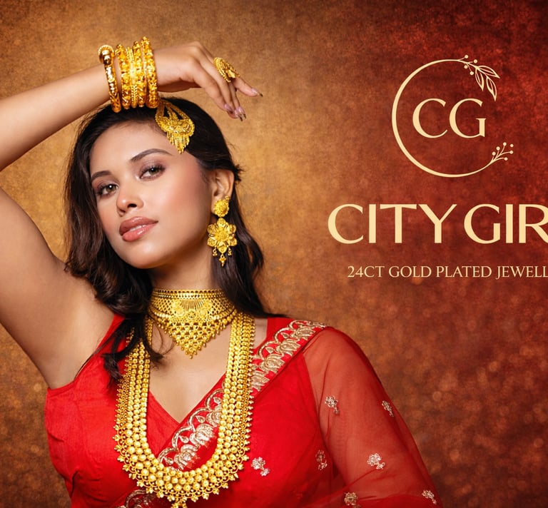 City Girl Jewellery -citygirlbangles-18 Carat Gold Plated-Bridal Wear-Party Wear-Daily Wear