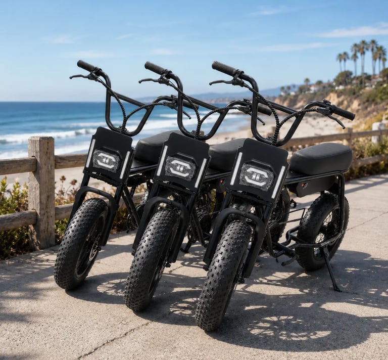 Urban commuter electric bike lightweight city mobility lxtek mobility