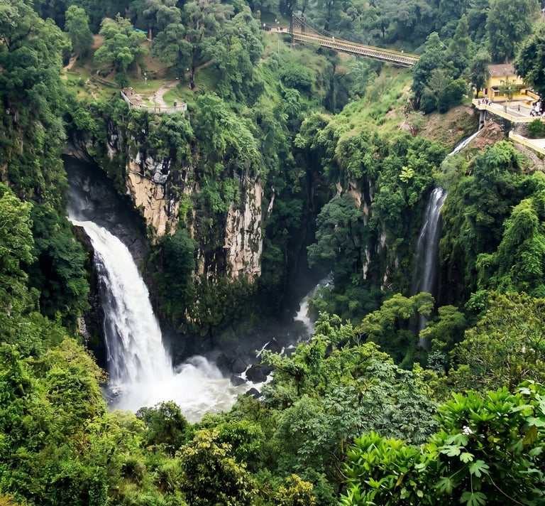 cascada de texolo en xico veracruz