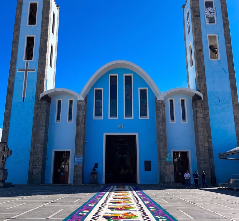 Basílica de la Virgen de la Caridad en Huamantla Tlaxcala