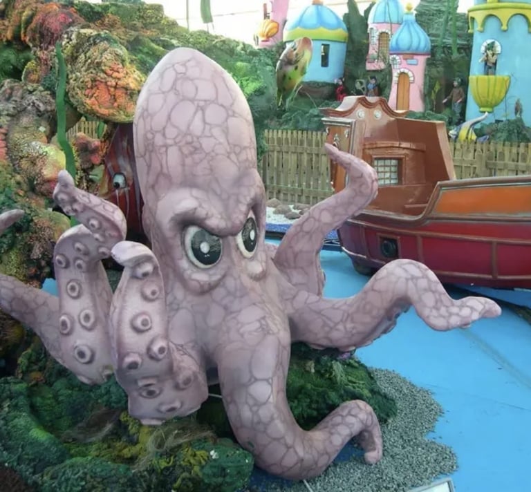 alquiler pulpo gigante fibra