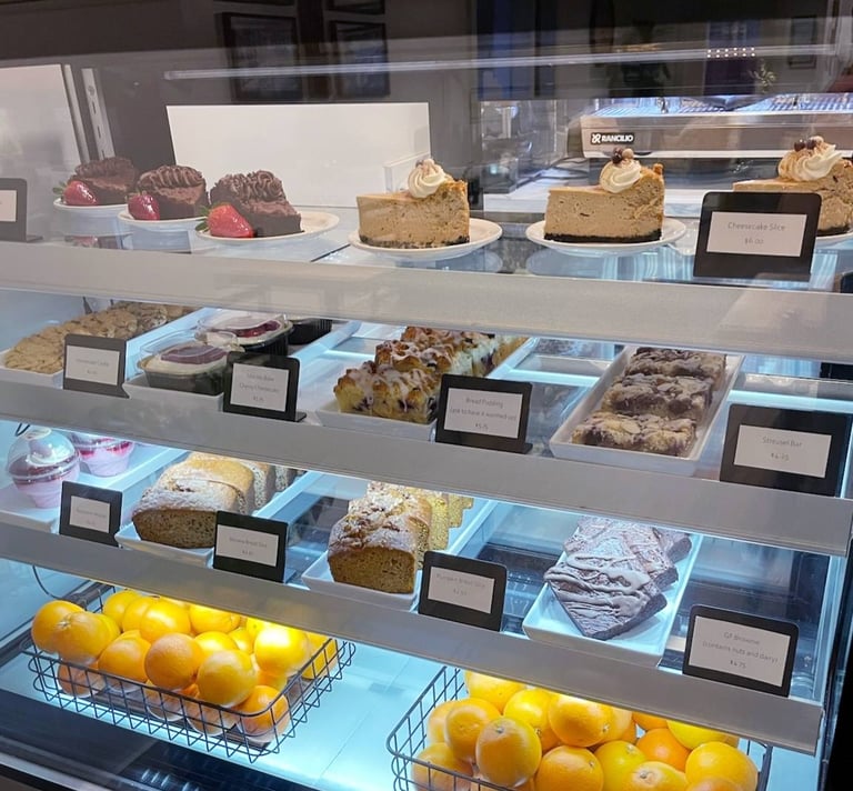 fresh made bakery treats cookies cakes brownies