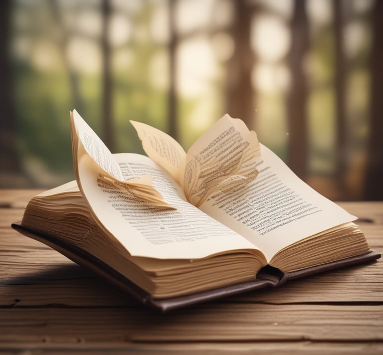 gray skull on top of brown book
