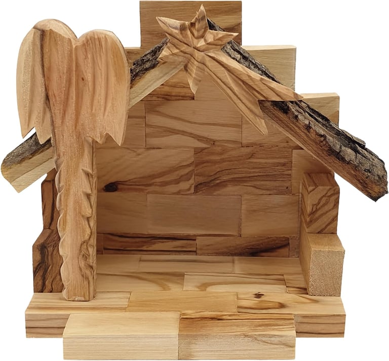 Olive wood from Bethlehem stable