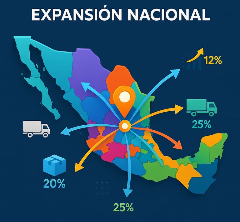Expansión nacional de PyME mexicana mediante ecommerce y transformación digital