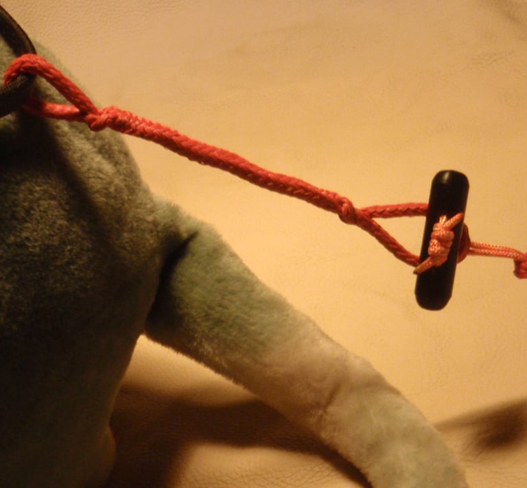 attache ligne de trait toggle pour chien de traineau