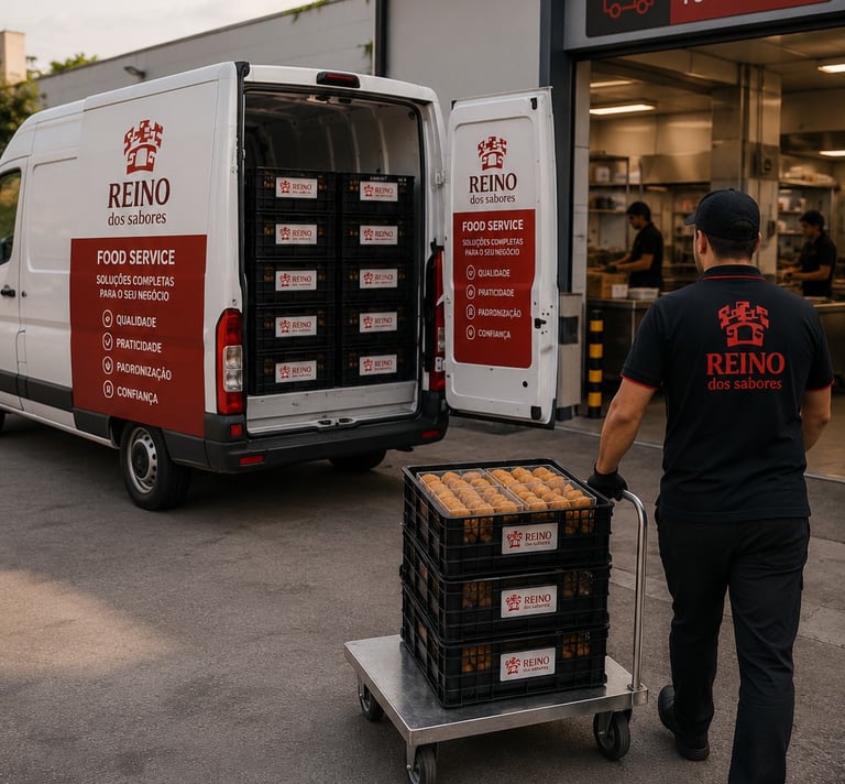 Food Service | Fornecimento profissional de salgados congelados