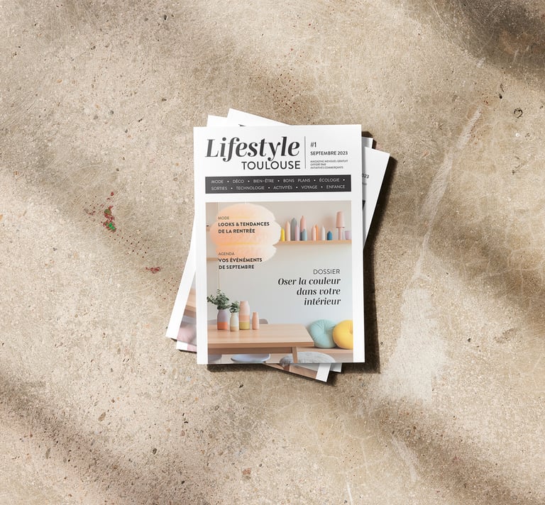 Création de magazine Lifestyle