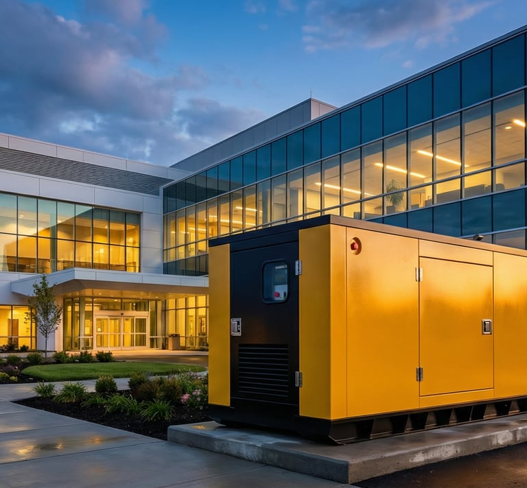 Diesel Generator at hospital and others