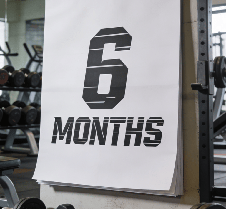 6 month online fitness challenge