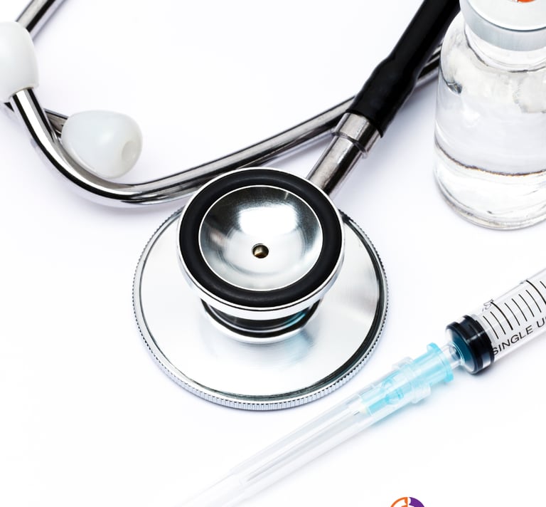 Stethescope with a needle