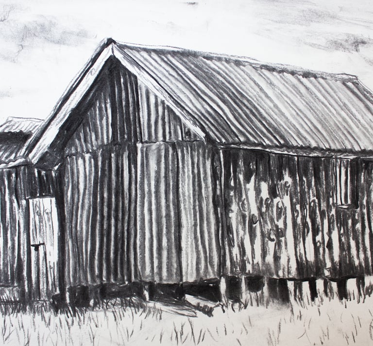 Barn in Kagaa, Central Kenya