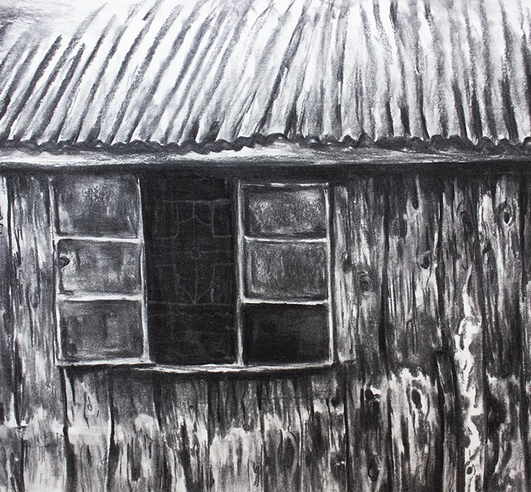 Kitchen Window in Kagaa, Central Kenya