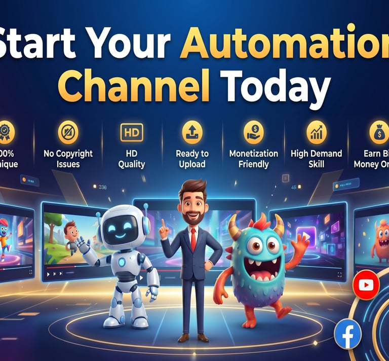 Professional digital 3D cartoon short video creation service featuring high-quality animated charact