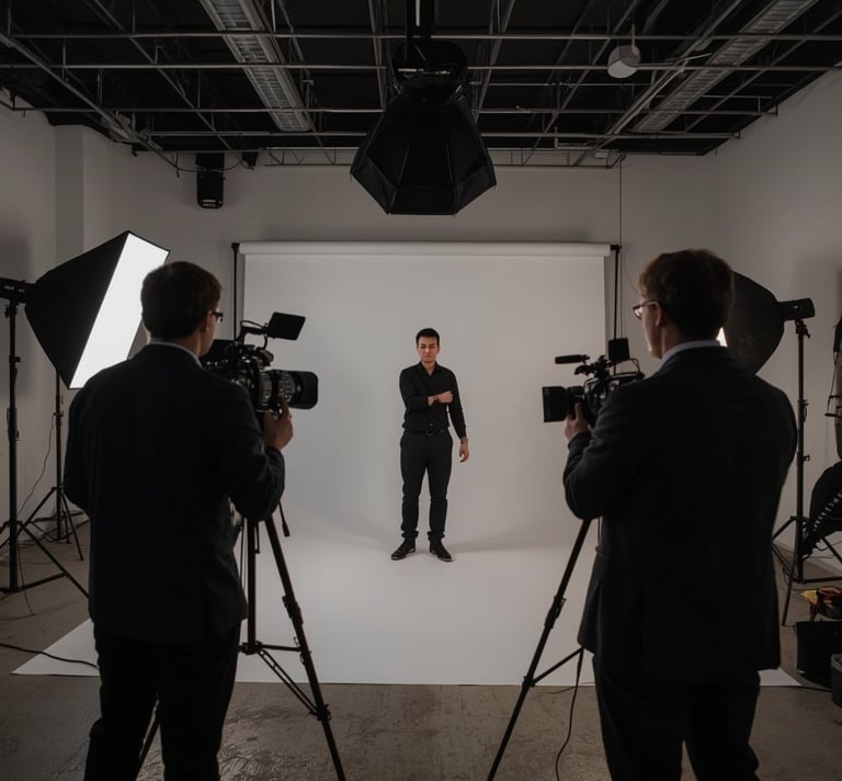 Criação de vídeos para empresas com produção audiovisual profissional em Braga