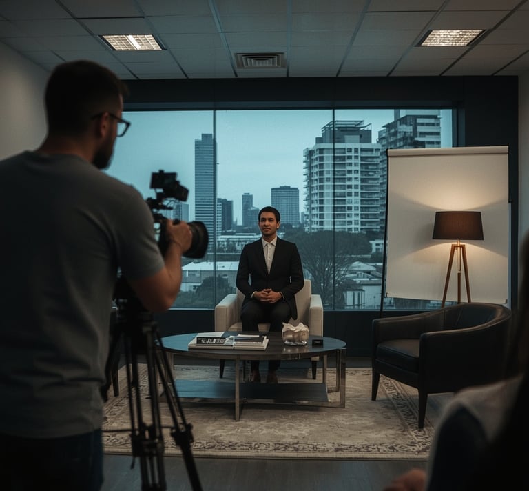 Like Studios criação de vídeo empresarial em Braga para negócios e marcas profissionais