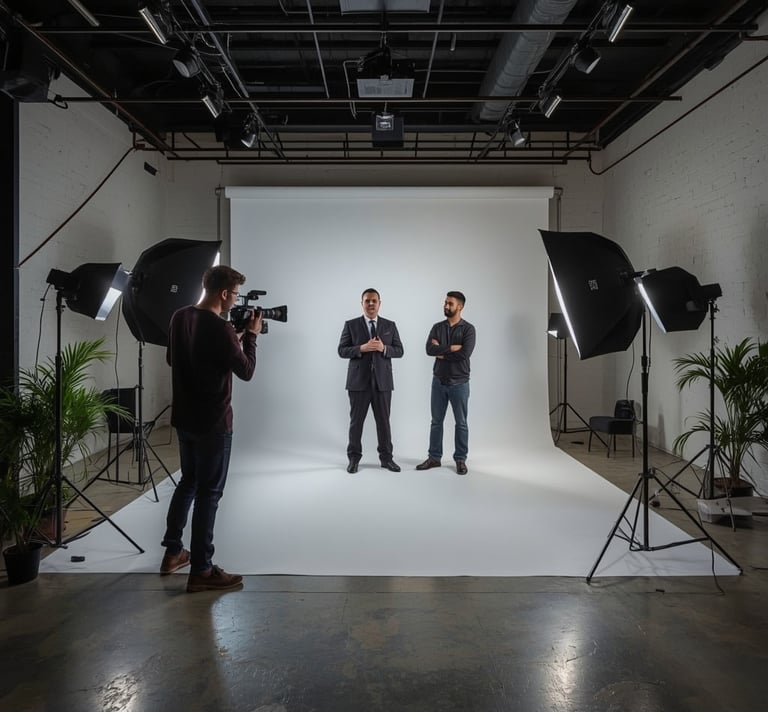 Like Studios especializada na criação de vídeos para empresas e conteúdos comerciais