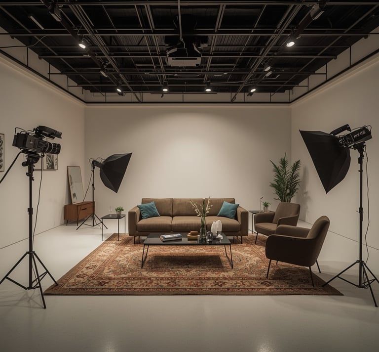 Like Studios estúdio audiovisual em Braga para vídeos profissionais e conteúdos comerciais
