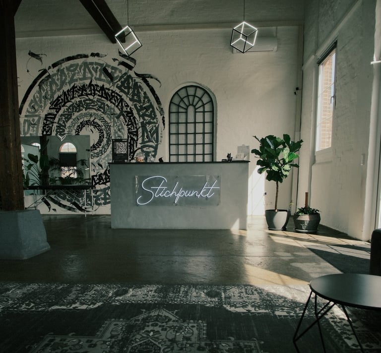  Innenraum Tattoo Studio Ibbenbüren fotografiert für authentischen Außenauftritt