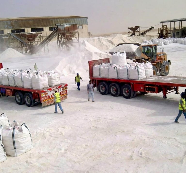 Our Loading Operations ،Bullkssalts destinations 