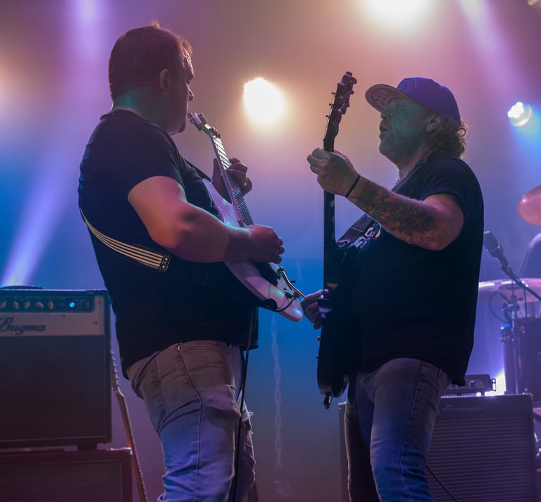 guitaristes rock en duo 