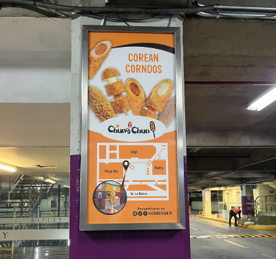 Lona backlit para gigantografías luminosas en Lima