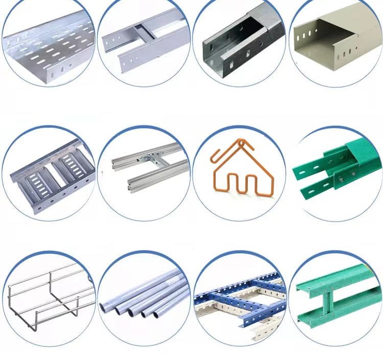 9 प्रकार के केबल ट्रे के नमूना चित्र