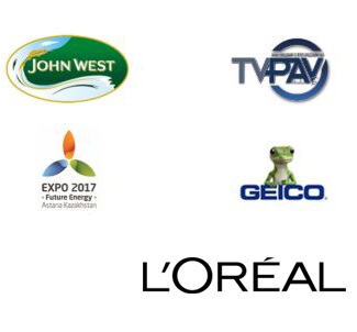 Previous Brands Drew Campbell has voiced for John West, TVPAV, Expo 2017, GEICO, L'Oreal