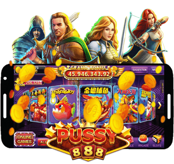 a casino game with a lot of casino jackpots pussy888