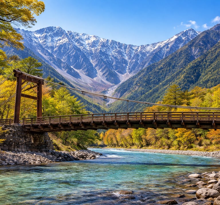 Kamikochi Kappa Bridge