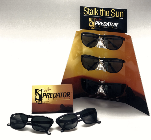 Name and tagline for Ray Ban Predator Sunglasses