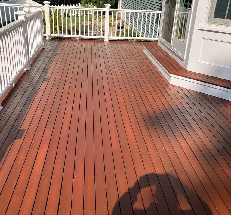 Scituate deck by painted of Michael Commings Painti
