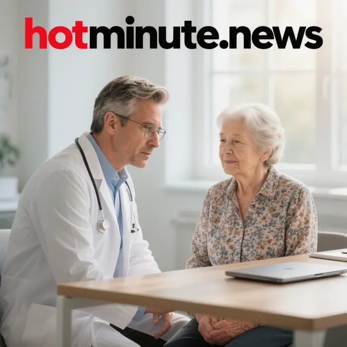 Medico che dialoga con una donna anziana durante un consulto, nel contesto dell’accordo tra medici e