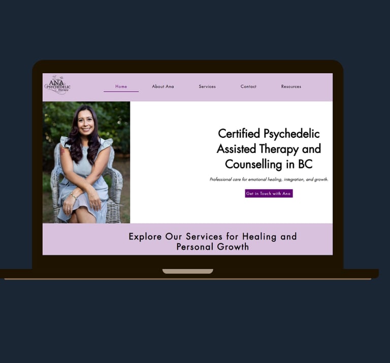 Ana Psychedelic Assited Therapy by Ticos Digital