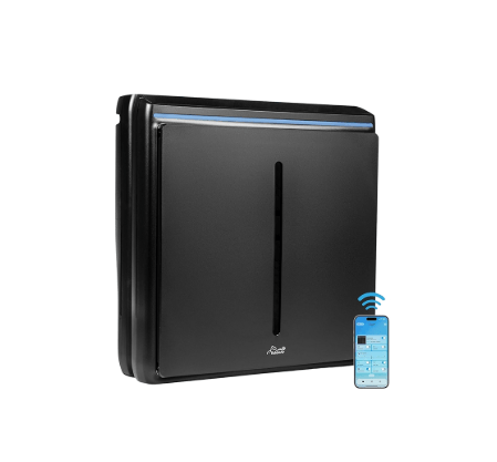 Rabbit Air, A3 SPA-1000N Air Purifiers for Home, Ultra Quiet HEPA Air Purifier