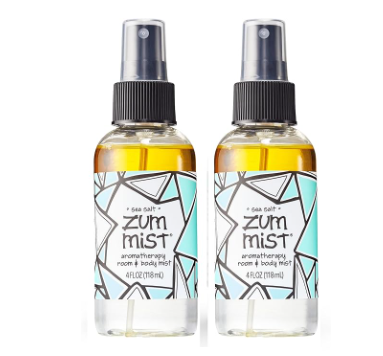 Zum Mist non-toxic sea salt aromatherapy room and body spray.