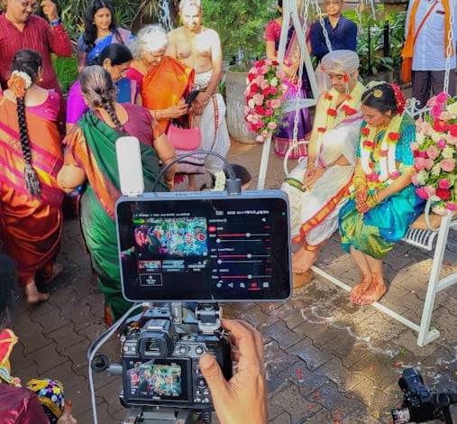 Wedding live streaming