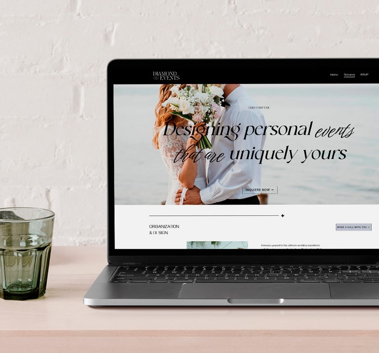 Diseño web Harmony Events