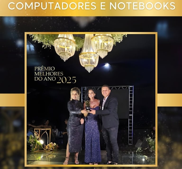 Toni recebendo o Prêmio Melhores do Ano 2025