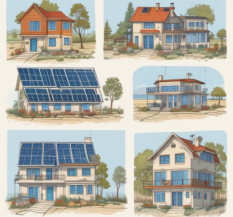 A vibrant forest landscape showing healthy trees and wildlife.