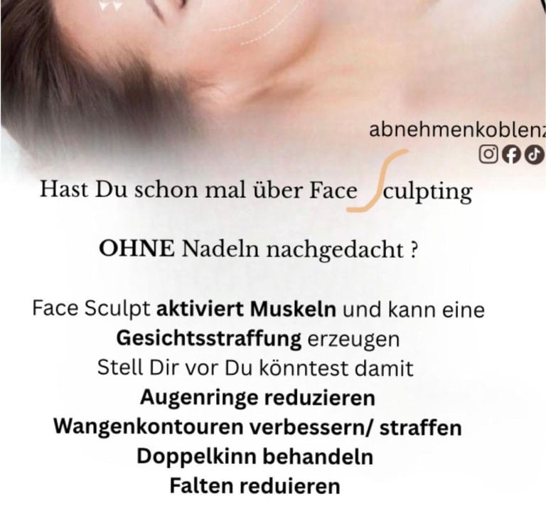 Gesichtsstraffung Faltenreduzierung PE Face 