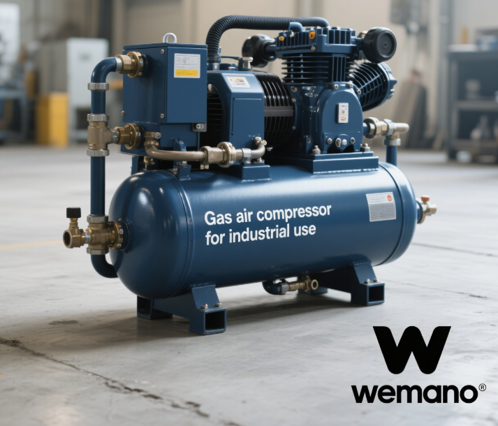High Efficiency Gas Powered Compressor