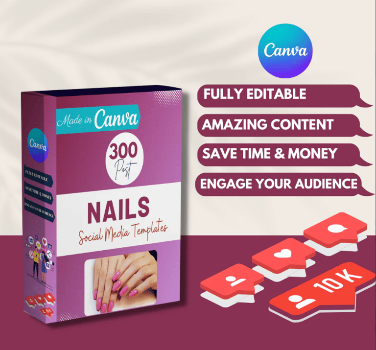 Nail Salon Social Media