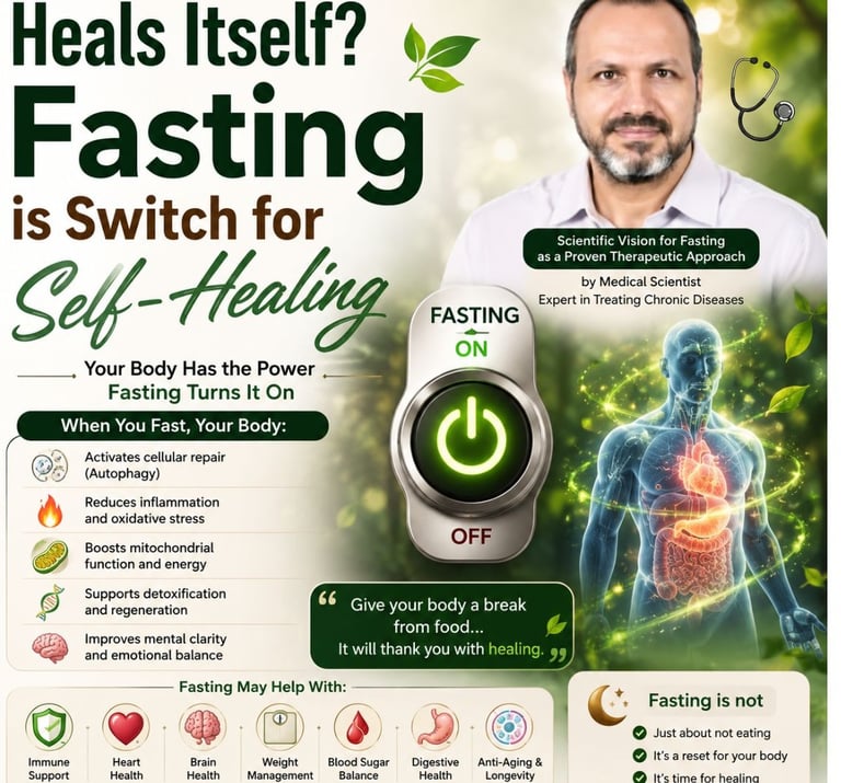 Edit 🌙Heals Itself Fasting is Switch for Self-Healing🌿