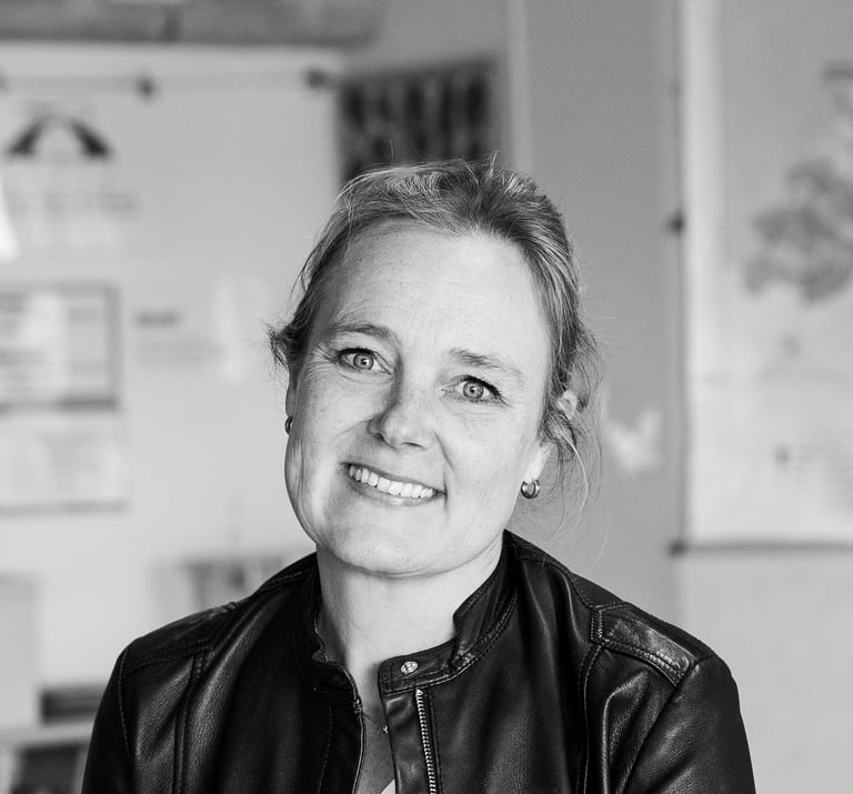 Foto van Antoinette Smit, eigenaar van Praktisch Met Lef